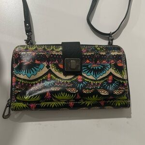 Sackroots crossbody bag for smartphone and wallet